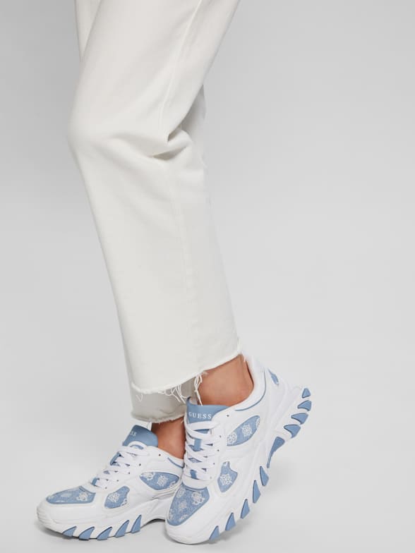 Guess gray sneakers sales