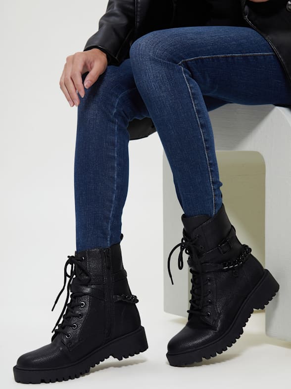 Guess ankle booties