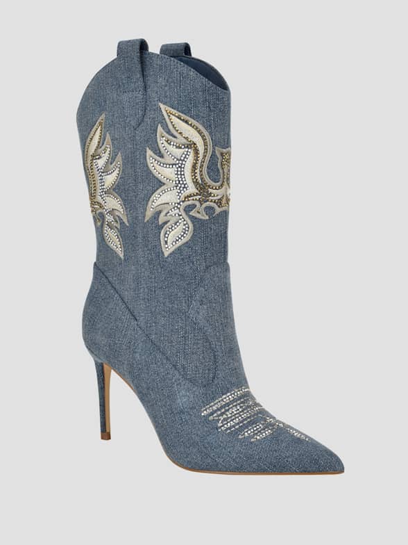 Guess stiletto boots outlet
