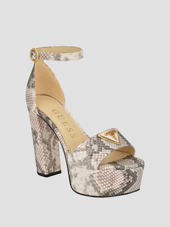 Guess high heels sandals hot sale