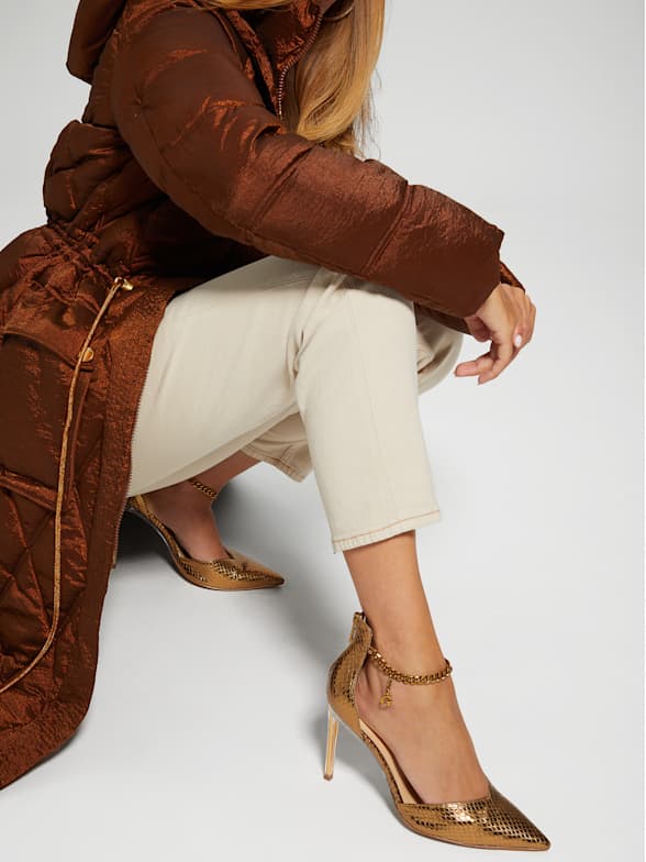Guess heels sale 2025