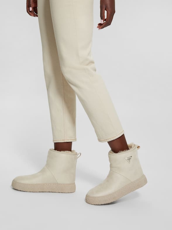 Guess fur lined boots 2025