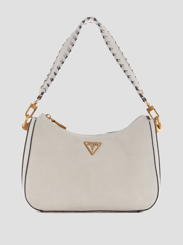 Guess white shoulder bag clearance