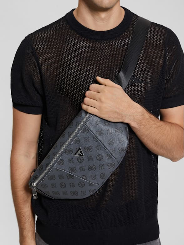 Guess shoulder sale bag mens