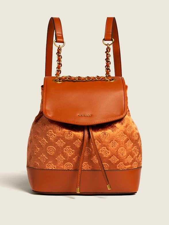 Guess backpack velvet hot sale