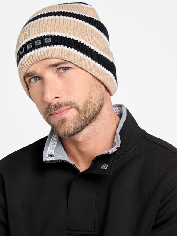 Guess beanie hats outlet