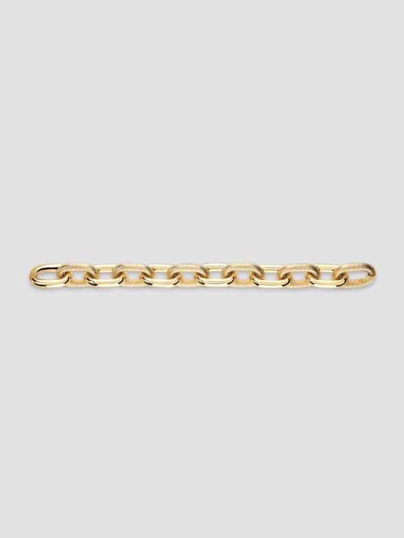 Type Chain Bracelet, Gold Vermeil, Women's Bracelets