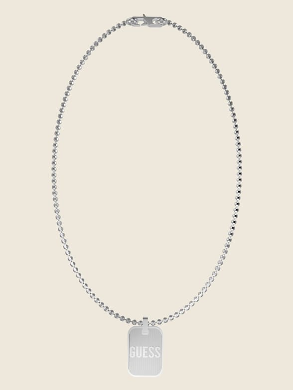 Guess necklace mens hot sale