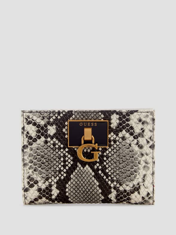 Bags Wallets Guess Wallet black-natural white animal pattern casual look 