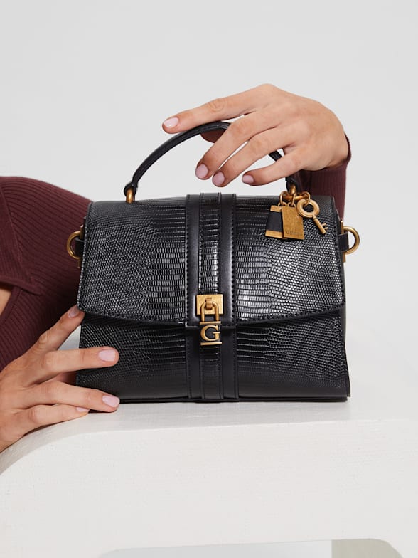 Guess crocodile bag clearance