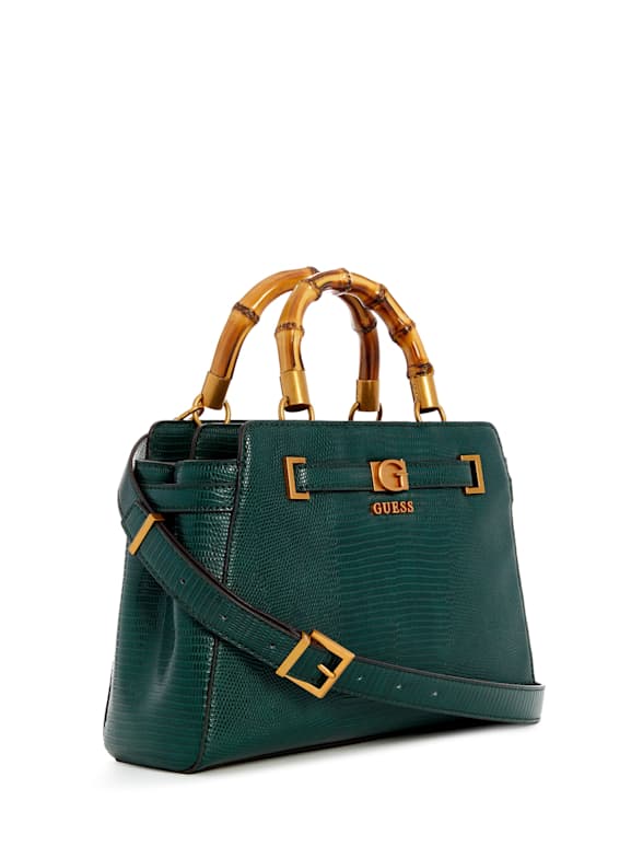 Crocodile clutches crossbody saddlebags GUESS