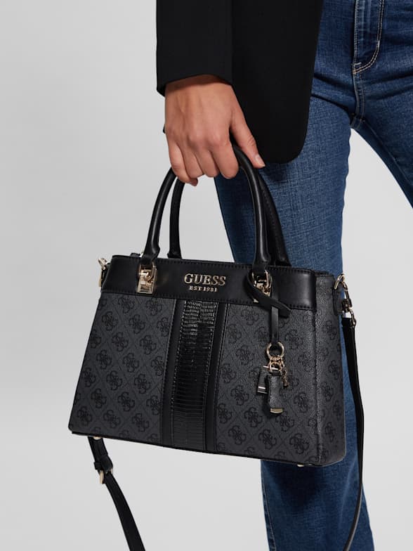 Guess cathleen discount 3 compartments satchel