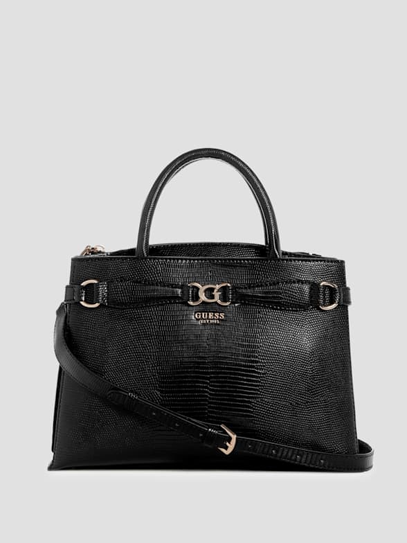 Crocodile clutches crossbody saddlebags GUESS