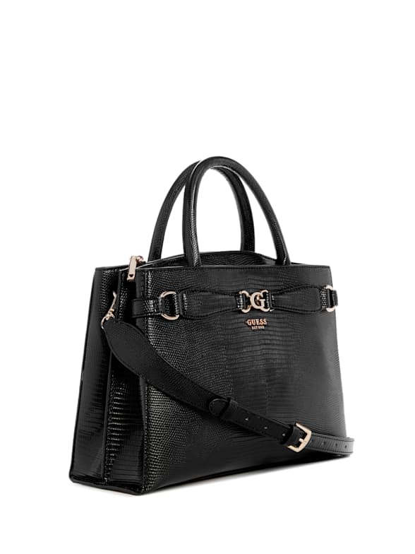 Crocodile clutches crossbody saddlebags GUESS