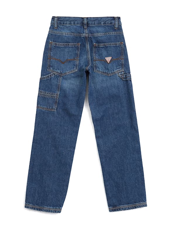 Guess Little Boys 2T-7 Cargo Style Denim Jogger Pants