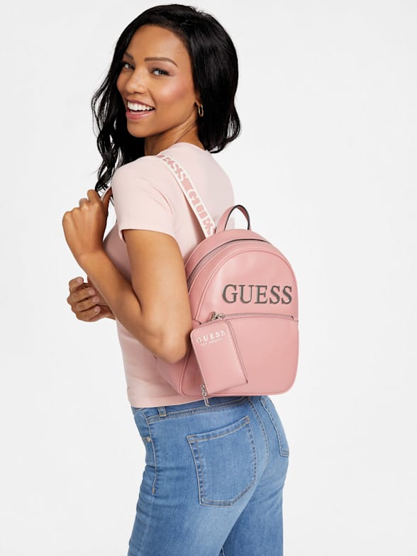 Guess mini backpack pink shop