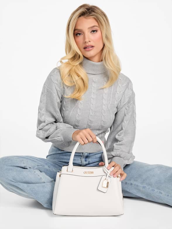 Guess grey purse best sale