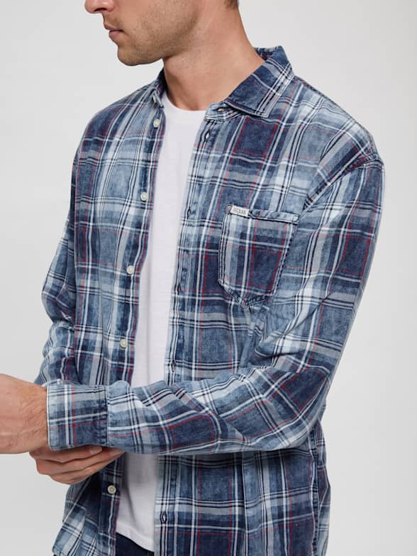 Guess men's button down shirts
