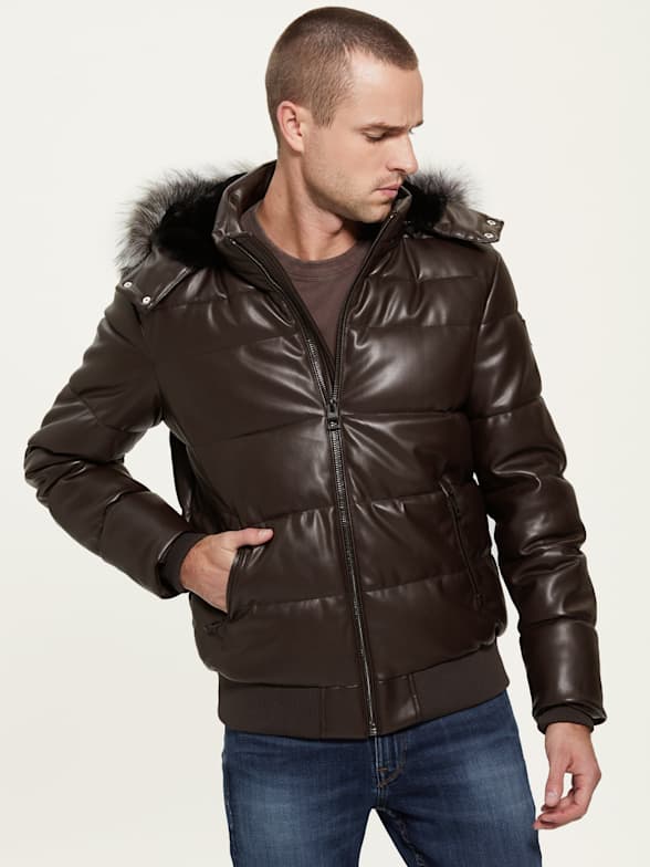 Men's guess jackets on sale discount