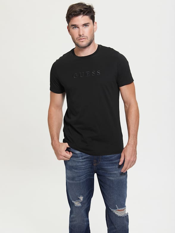 Guess mens tshirt best sale