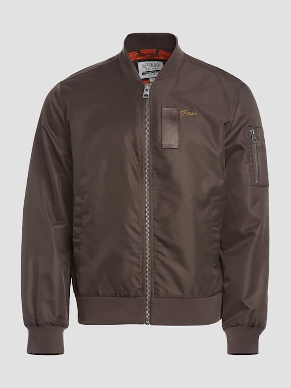 Mens guess bomber jacket deals