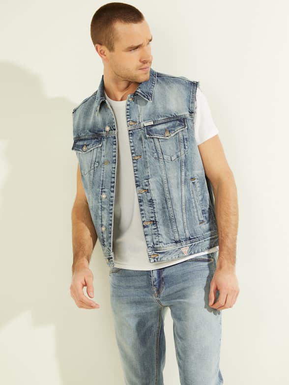 denim vest