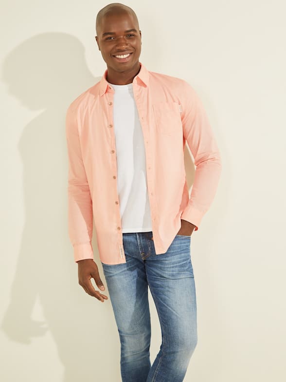 Men S Dress Shirts Guess