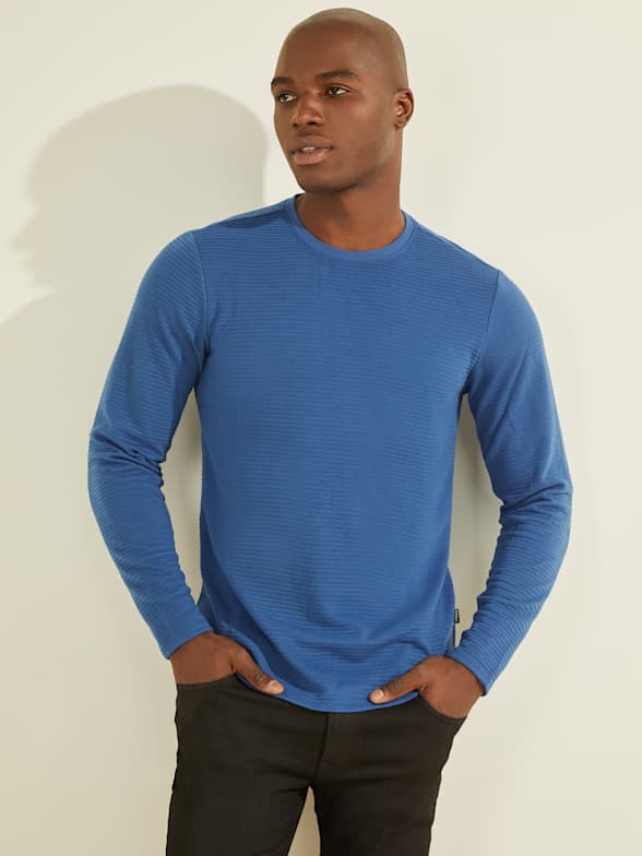 Men's Long Sleeve Shirts \u0026 Tees | GUESS