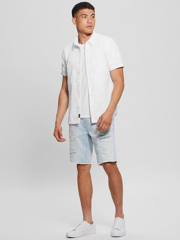 Guess shirts on sale sales