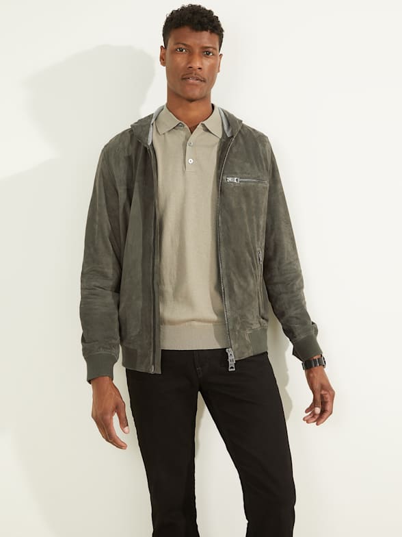 Guess bomber jacket mens sale
