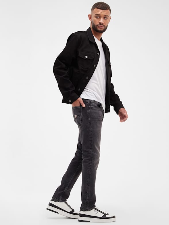 Men's Black Skinny Jeans, Men's Clearance