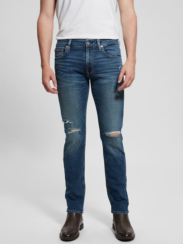 Men s Slim Tapered Jeans GUESS Canada
