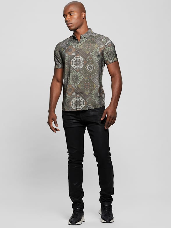 Men s Dress Shirts GUESS