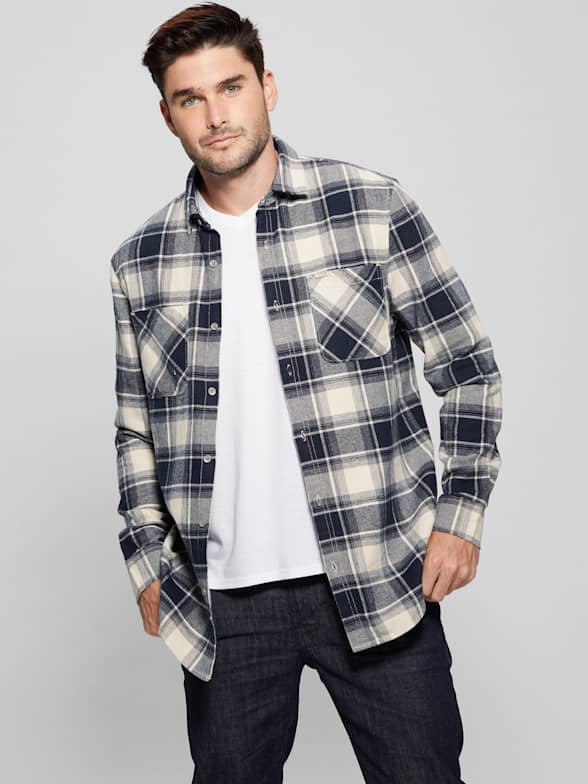 Guess shirts long sleeve new arrivals