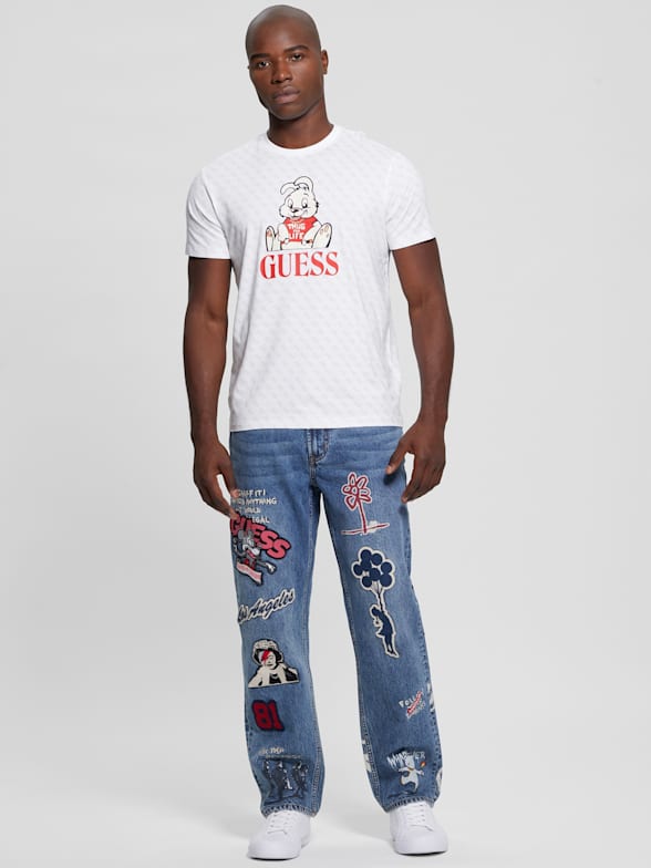 Grey guess t shirt 2025