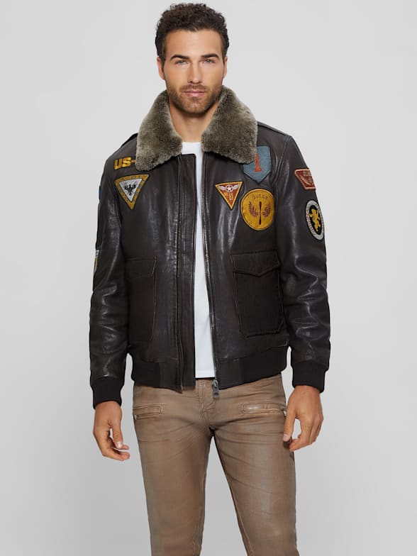 Men's Leather Jackets | GUESS