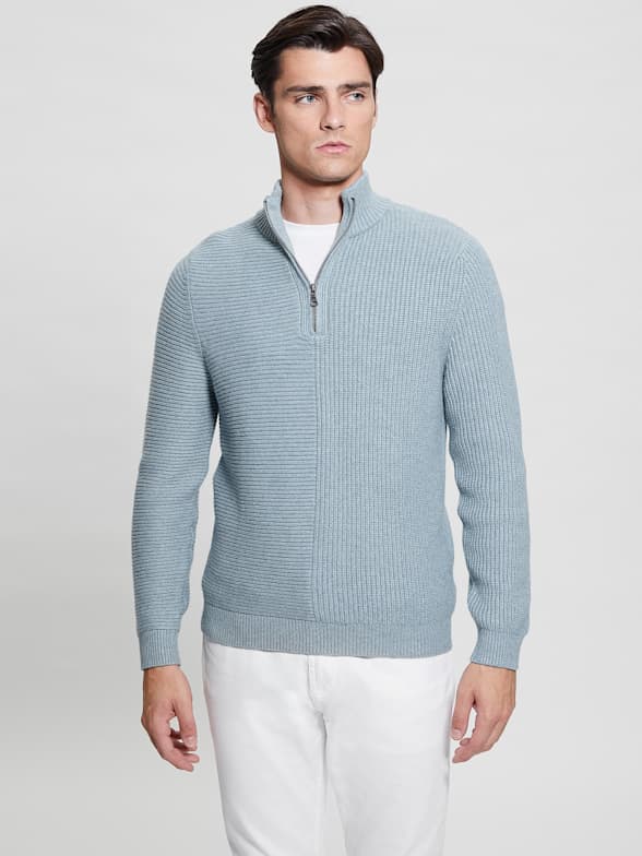 Guess white sweatshirt mens discount
