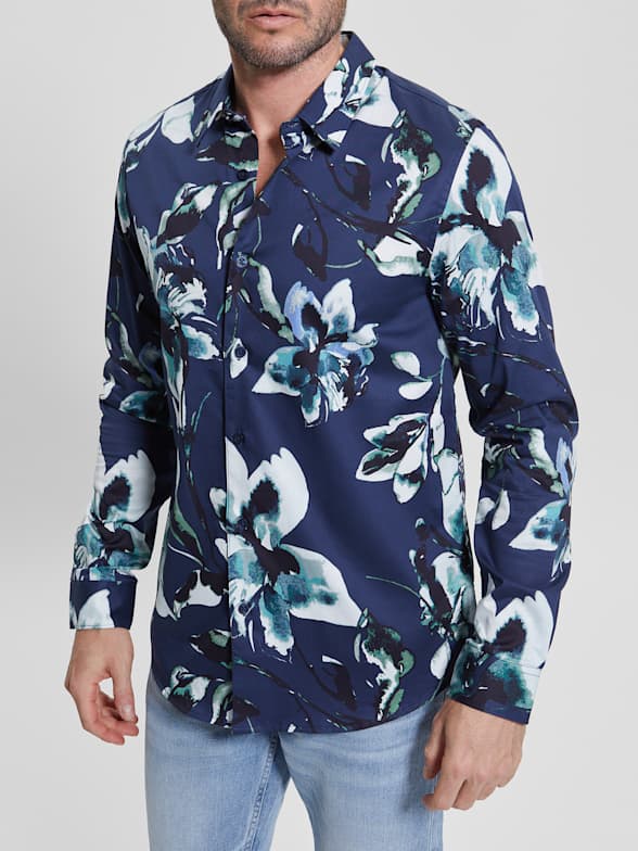 Guess men's online shirt