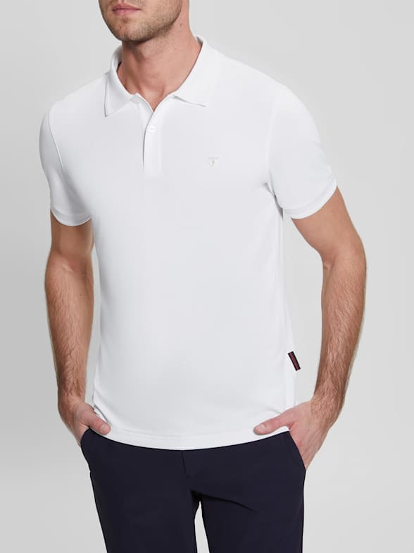 Mens guess polo shirt clearance