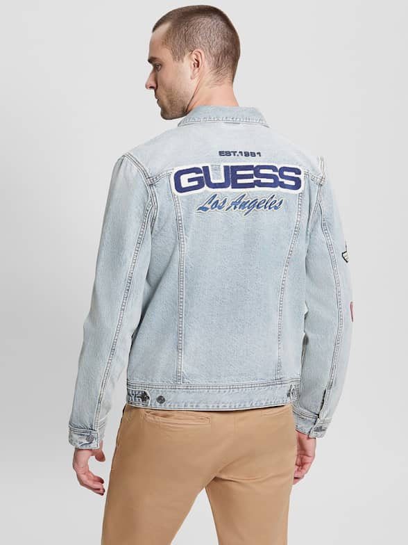 Guess denim coats & jackets clearance
