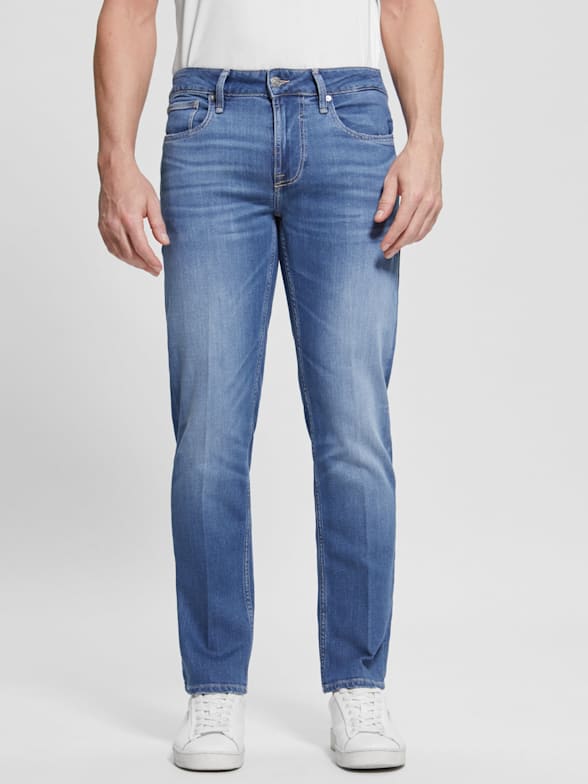 Guess mens jeans slim straight top