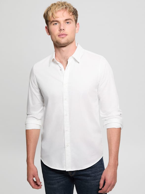 Guess white shirt price deals