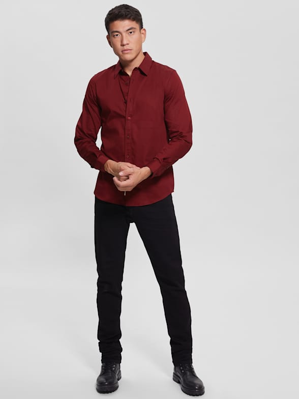 Men s Dress Shirts GUESS