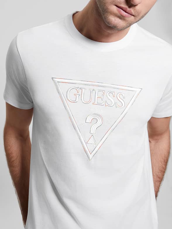 t shirt guess logo