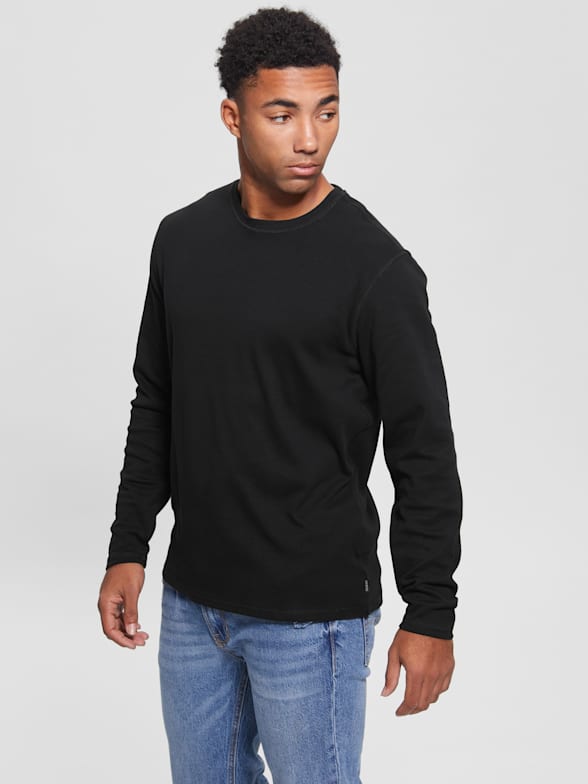 Long sleeve guess t shirt outlet