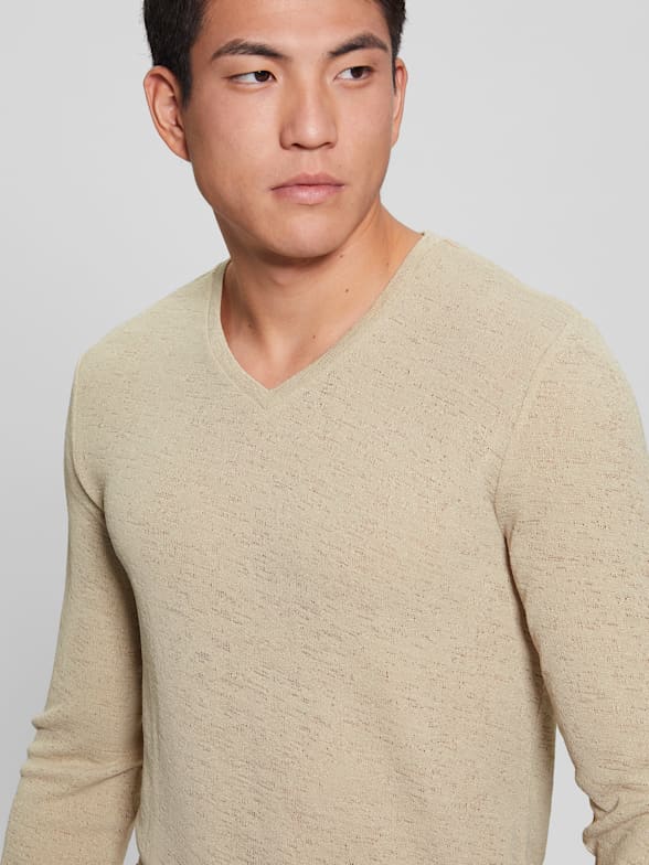 Guess men's deals long sleeve