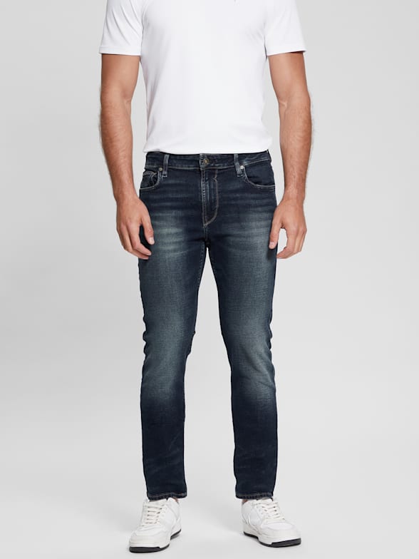 Guess slim tapered jeans hot sale