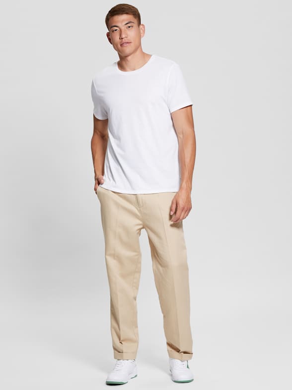 GUESS Check Sweat Pants for Men