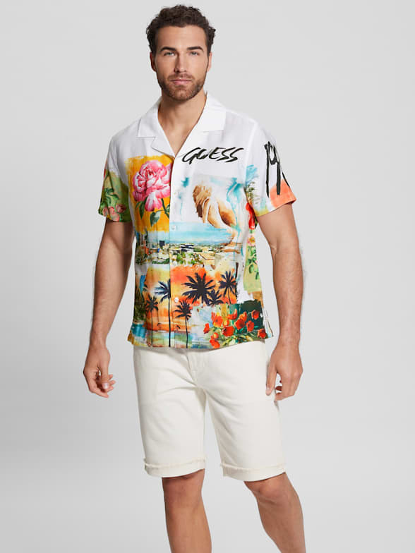 Guess men's online shirt