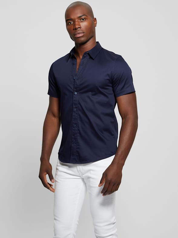 Guess button down shirt new arrivals